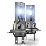 H7 Halogen Lampe Auto 80W 12V 16000LM 6000K Xenon Weiß, +500% Helligkeit 1:1 H7 Abblendlicht H7 Halogen Glühbirne. 2 STÜCK