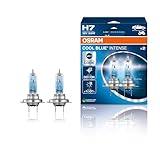 Osram COOL BLUE® INTENSE H7, +100% mehr Helligkeit, bis zu 5.000K, Halogen-Scheinwerferlampe, LED-Look, Hängebox (2 Lampen)