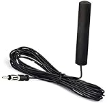 Audioproject A362 - Scheibenantenne Autoradio Auto Antenne DIN Adapter - 5m Kabel - kompatibel für VW Audi Opel Ford BMW Pioneer Kenwood Alpine Sony - Auto Radio Antenne Radioantenne KFZ Antenne