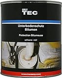 AutoK Unterbodenschutz - Unterbodenschutz Bitumen Streichlack, 2500 g, schwarz - Schutz vor Steinschlag, Salz, Rost, Wasser uvm