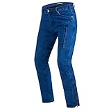 REBELHORN Herren Hawk-ii Motorradhose, Classic Blue, 34W / 34L EU