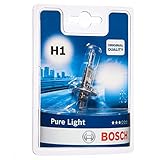 Bosch H1 Pure Light Lampe - 12 V 55 W P14,5s - 1 Stück