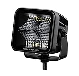 HELLA LED Zusatzscheinwerfer Black Magic Cube 3,2 Zoll Nahfeldausleuchtung 3000 echte Lumen quadratisch Offroad LED Arbeitsscheinwerfer 12V - 24V für Auto Pickup SUV ATV Motorrad- 1FA 358 176-851
