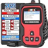 ANCEL OBD2 Diagnosegerät für VW/Audi/Skoda/Seat Fahrzeuge, Fehlercode Auslesegerät mit EPB Öl TPS Reset, Vollsysteme Diagnose, KFZ Diagnosegerät für alle VAG nach 2000 [Version 2025] in Deutsch