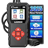 OBD2 Diagnosegerät Auto LAUNCH CR300 Scanner für alle Fahrzeuge, Europäische Diagnose Scan Tool nach 2000, A KFZ Auslesegerät Deutsch für BMW VW Mercedes Audi Alle OBDII Fahrzeugen