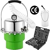 VEVOR 5L Bremsenentlüftungsgerät 0-10 Bar, Pneumatischer Druckluft Bremsenentlüfter 1,3 G, Bremsenentlüfter Druckluft Bremsenentlüftungsgerät Bremsentlüftungssatz